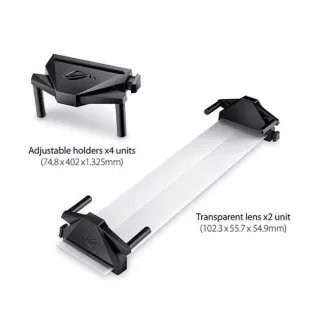 Kit ASUS LCD ROG Bezel Free - pentru conectarea monitoarelor fără cadru. 2 buc, pentru conectarea a 3 buc LCD