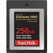 Card SanDisk Extreme Pro CFexpress SanDisk Extreme Pro 256GB, tip B, 1700MB/s citire, 1200MB/s scriere