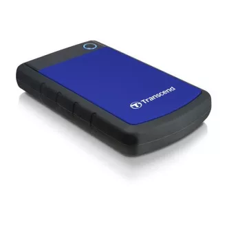 TRANSCEND HDD extern 2, 5" USB 3.0 StoreJet 25H3B, 4TB, albastru (rezistent la șocuri) TRANSCEND HDD extern 2, 5" USB 3.0 StoreJet 25H3B, 4TB, albastru (rezistent la șocuri)