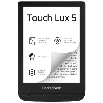 POCKETBook 628 Touch Lux 5 - Negru cu cerneală POCKETBook 628 Touch Lux 5 - Negru cu cerneală