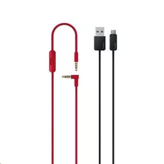 Căști supraear wireless Beats Studio3 - Colecția Beats Decade - Defiant Negru-Roșu