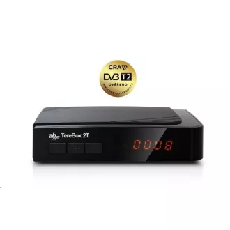 AB TereBox 2T HD terestru / receptor prin cablu DVB-T2 CZ