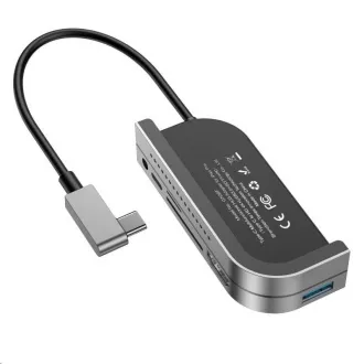 HUB multifuncțional Baseus pentru iPad Pro USB-C, gri