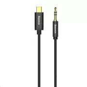 Cablu audio Seria Baseus Yiven USB-C / 3, 5mm Jack 1, 2m, negru