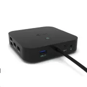 Stație de andocare cu ecran dublu tec USB-C, livrare de putere 100 W