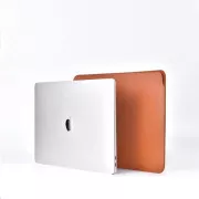 COTEetCI PU Husă ultra-subțire pentru MacBook 15 maro