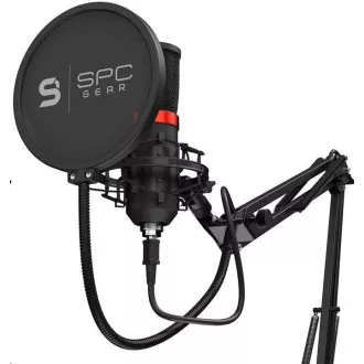 Microfon SPC Gear SM950 Microfon de streaming / USB / braț reglabil / buton de dezactivare a sunetului / filtru pop Microfon SPC Gear SM950 Microfon de streaming / USB / braț reglabil / buton de dezactivare a sunetului / filtru pop
