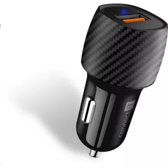 CONECTAȚI-O Încărcător auto InCarz QUICK CHARGE 3.0, 1x USB-A, 3 A, carbon CONECTAȚI-O Încărcător auto InCarz QUICK CHARGE 3.0, 1x USB-A, 3 A, carbon
