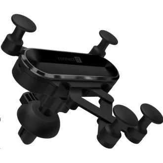 CONNECT IT Suport auto universal InCarz SPIDER, pentru grila, negru-argintiu