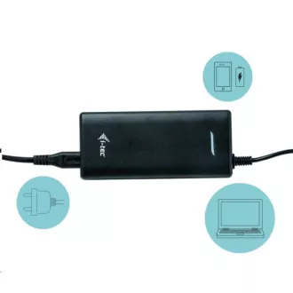 Stație de andocare iTec USB-C cu afișaj dublu, putere 100W + încărcător universal 112W