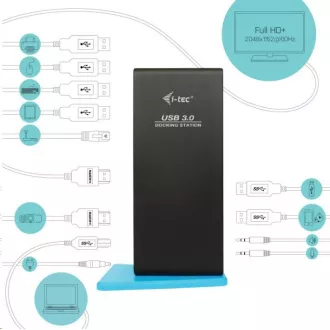 iTec USB 3.0 / USB-C Dual HDMI Docking Station iTec USB 3.0 / USB-C Dual HDMI Docking Station