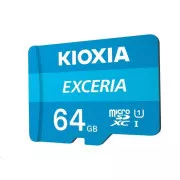 Card microSDXC KIOXIA Exceria 64GB M203, UHS-I U1 Clasa 10