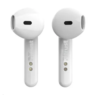 Căști wireless Bluetooth TRUST Primo Touch - albe