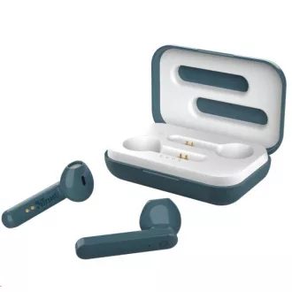 Căști wireless Bluetooth TRUST Primo Touch - albastre