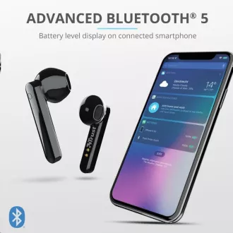 Căști wireless Bluetooth TRUST Primo Touch - negru Căști wireless Bluetooth TRUST Primo Touch - negru