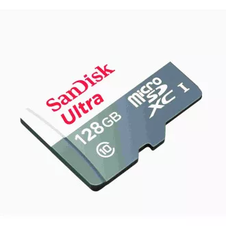 Card Sandisk MicroSDXC 128GB Ultra (80MB/s, Clasa 10 UHS-I, Android)