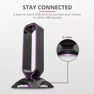Suport pentru căști TRUST GXT 265 Cintar RGB