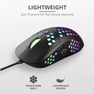 Mouse pentru gaming TRUST GXT 960 Graphin Mouse pentru gaming ultra-ușor