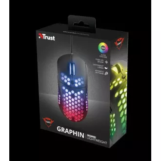 Mouse pentru gaming TRUST GXT 960 Graphin Mouse pentru gaming ultra-ușor