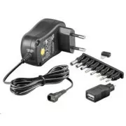 Adaptor de alimentare universal Goobay 230V / 3-12V DC 600mA