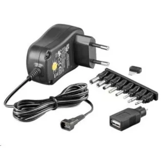 Adaptor de alimentare universal Goobay 230V / 3-12V DC 600mA