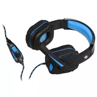 Căști de gaming TRACER cu microfon BATTLE HEROES Xplosive BLUE - Despachetat