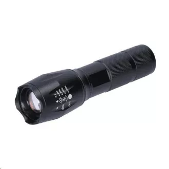 Lanternă LED reîncărcabilă Solight, 300lm, Cree, focus, Li-Ion, încărcare USB, power bank