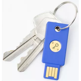 Cheie de securitate NFC - USB-A, care acceptă autentificare multifactor (NFC, MIFARE), suport FIDO U2F, rezistent la apă Cheie de securitate NFC - USB-A, care acceptă autentificare multifactor (NFC, MIFARE), suport FIDO U2F, rezistent la apă