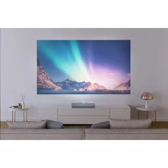 Televizor de proiecție Optoma Laser CinemaX P2 (DLP, LASER, FULL 3D, UHD, 3 000 ANSI, HDMI, RJ45, difuzor 2x10W)