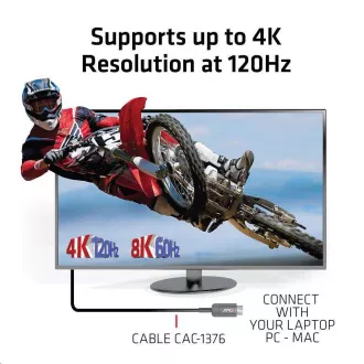 Cablu Club3D Cablu AOC certificat HDMI™ ultra rapid 8K60Hz, 4K120Hz, 10m