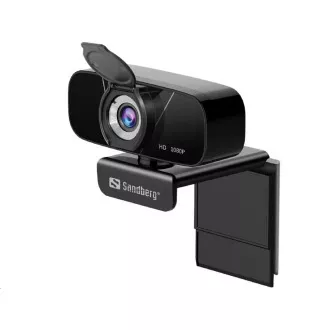 Webcam USB Sandberg Webcam Chat 1080p, negru