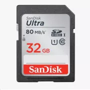 Card SDHC SanDisk 32GB Ultra (100MB/s Clasa 10 UHS-I)