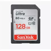 Card SanDisk SDXC 128GB Ultra (100MB/s Clasa 10 UHS-I)