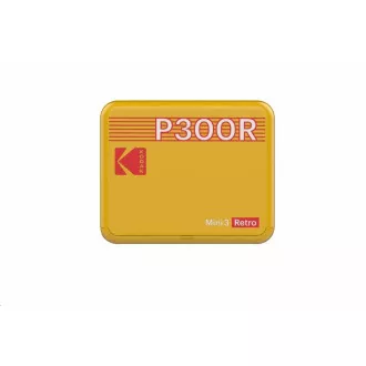 Imprimantă Kodak Mini 3 Plus Retro Galben Imprimantă Kodak Mini 3 Plus Retro Galben