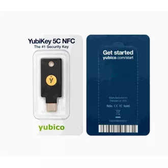YubiKey 5C NFC - USB-C, cheie/token cu autentificare multifactor (NFC, MIFARE), OpenPGP și suport pentru Smart Card (2FA) YubiKey 5C NFC - USB-C, cheie/token cu autentificare multifactor (NFC, MIFARE), OpenPGP și suport pentru Smart Card (2FA)