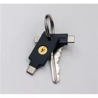YubiKey 5C NFC - USB-C, cheie/token cu autentificare multifactor (NFC, MIFARE), OpenPGP și suport pentru Smart Card (2FA) YubiKey 5C NFC - USB-C, cheie/token cu autentificare multifactor (NFC, MIFARE), OpenPGP și suport pentru Smart Card (2FA)