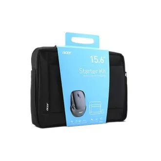 ACER STARTER KIT_15.6 "ABG960 geantă de transport neagră și mouse negru cu fir, 1Y transport