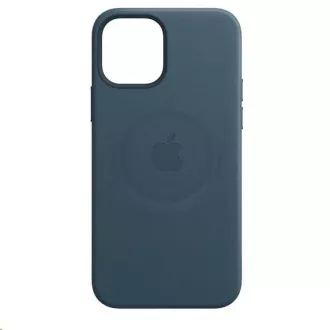 Husă din piele APPLE iPhone 12/12 Pro cu MagSafe - Albastru Baltic