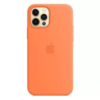 Husa din silicon APPLE iPhone 12/12 Pro cu MagSafe - Kumquat