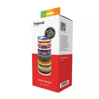 Filament pentru stilouri 3D Polaroid - rezerve pentru pixuri 3D - 20 de culori + 2 de lux