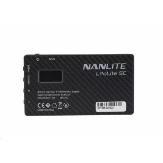 Panou luminos NANLITE LitoLite 5C RGBWW LED Panou luminos NANLITE LitoLite 5C RGBWW LED