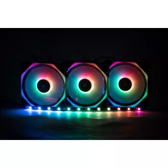 Banda LED 1stCOOL AURA RAINBOW, bandă ARGB, 30 cm