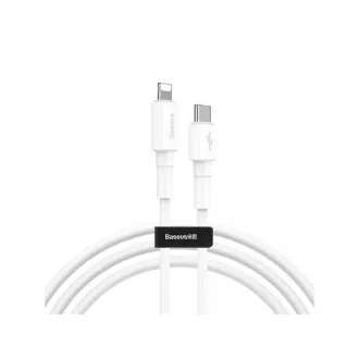 Cablu Baseus Mini Alb Tip-C la IP PD 18W 1m Alb Cablu Baseus Mini Alb Tip-C la IP PD 18W 1m Alb