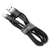 Cablu de date/încărcare USB Baseus Cafule pentru Lightning 2, 4A 3m, auriu-negru