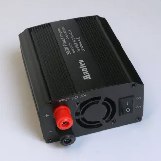 Convertor de tensiune EUROCASE DC / AC 12V / 230V, 300W, USB Convertor de tensiune EUROCASE DC / AC 12V / 230V, 300W, USB