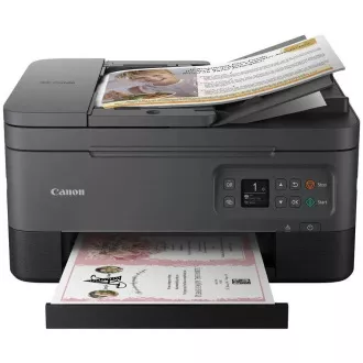Imprimantă Canon PIXMA TS7450 negru - color, MF (imprimare, copiator, scanare, nor), duplex, USB, Wi-Fi, Bluetooth Imprimantă Canon PIXMA TS7450 negru - color, MF (imprimare, copiator, scanare, nor), duplex, USB, Wi-Fi, Bluetooth