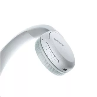 Căști stereo wireless SONY WH-CH510, albe Căști stereo wireless SONY WH-CH510, albe