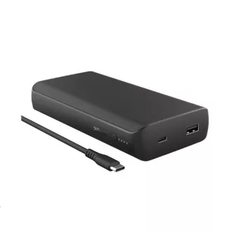 Power bank TRUST Laro, 65W, 20000 mAh, USB-C - pentru notebook-uri, laptopuri, MAC Power bank TRUST Laro, 65W, 20000 mAh, USB-C - pentru notebook-uri, laptopuri, MAC
