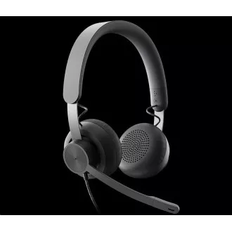 Căști Logitech Zone Wired Teams Graphite - EMEA
