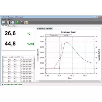 GARNI GAR 191 - Data logger USB pentru măsurarea temperaturii și umidității relative GARNI GAR 191 - Data logger USB pentru măsurarea temperaturii și umidității relative